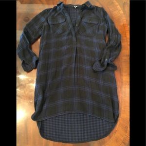 Madewell plaid dress